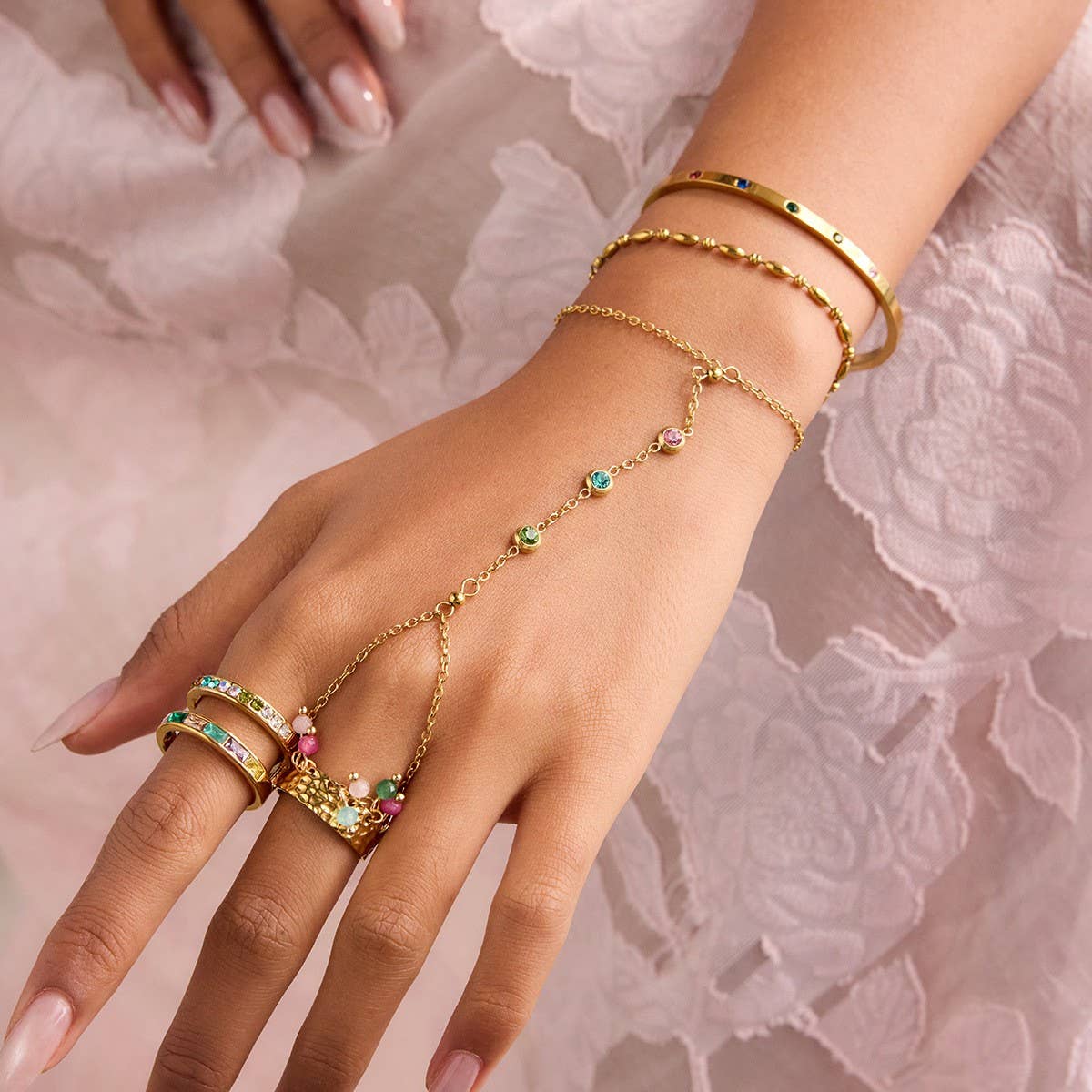 Rainbow Handchain