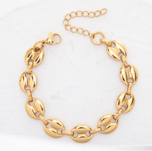 Coffee Bean Bracelet