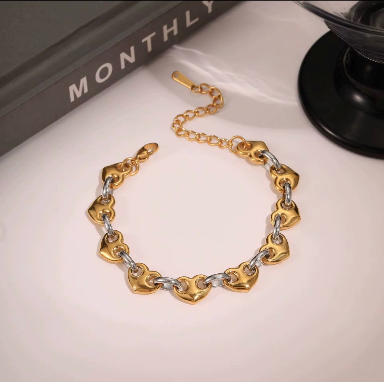 Heart Links Bracelet